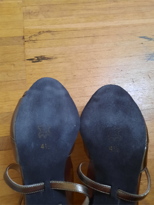 Werner Kern Women´s dance shoes Billy - Leather Antique - 5 cm - Size: UK 4,5