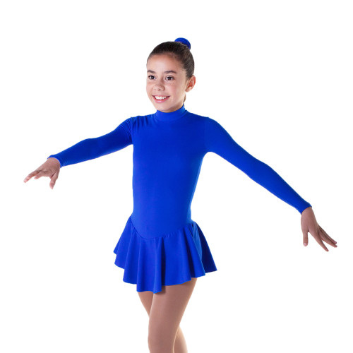 Intermezzo Girls Skating Trikot/Body with skirt and sleeves long 31414 Bodyvuelclas