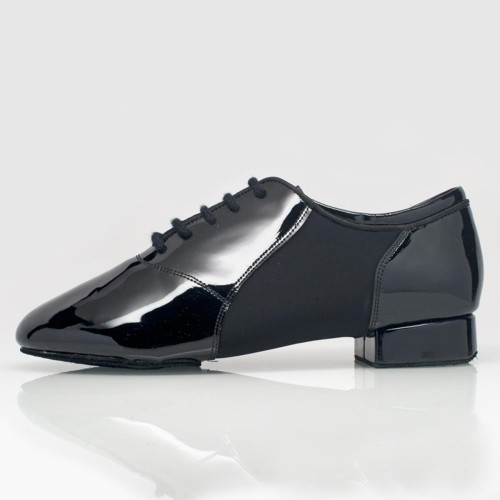 Ray Rose - Hommes Chaussures de Danse 323 Tailwind - Vernis/Neoprene Noir  - Größe: UK 8,5