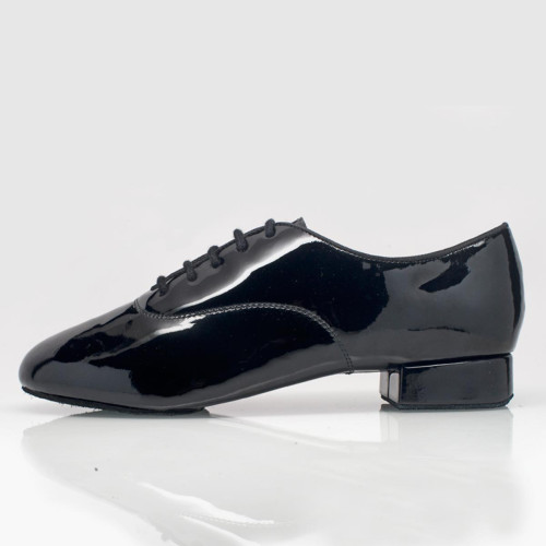 Ray Rose Scarpe da Ballo 335 Windrush - Vernice Nero - Medium --Glide - Misura: UK 8,5