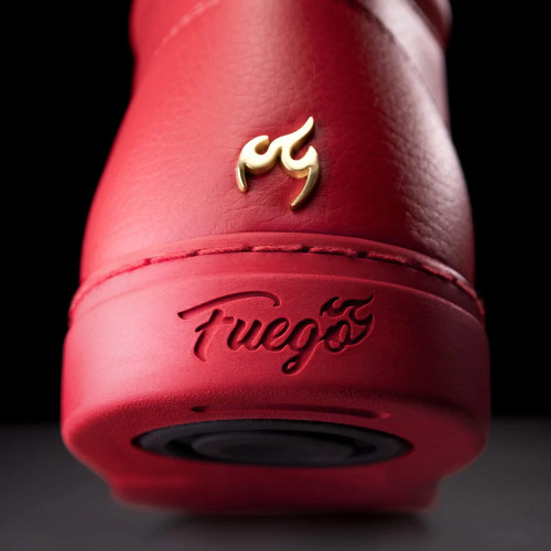 Fuego Unisex High-Top Dance Sneakers Red