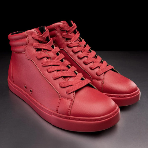 Fuego Unisex High-Top Dance Sneakers Red