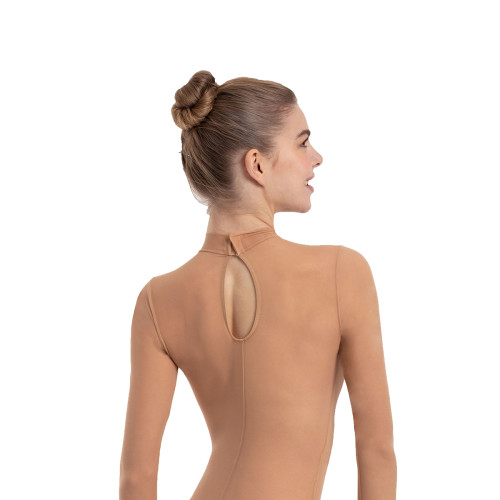 Intermezzo Mädchen Ballett Body/Trikot mit Stehkragen und Ärmeln lang 3745 Bodytrans Ml