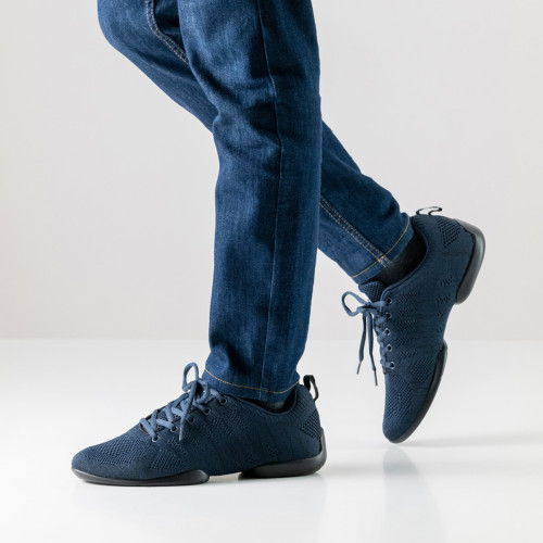 Anna Kern Homens Dance Sneakers 4030 Bold - Azul/Preto