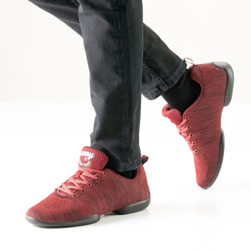 Anna Kern Hommes Dance Sneakers 4035 Bold - Rouge/Noir