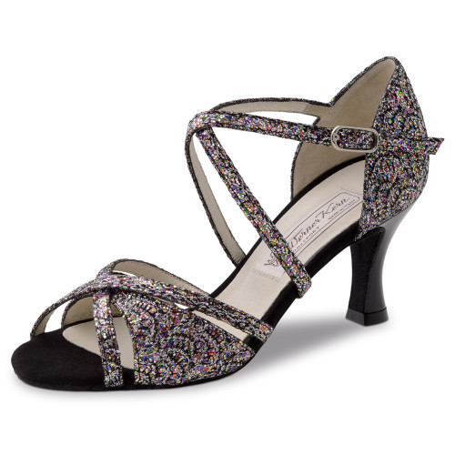 Werner Kern Donne Scarpe da Ballo July - Broccato Multi 6,5 - Misura: UK 6,5