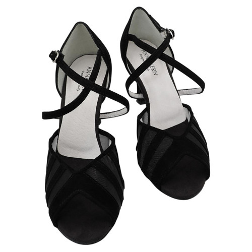 Anna Kern Women´s dance shoes Adline - Suede Black