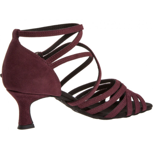 Diamant Mujeres Zapatos de Baile 108-077-132 - Bordeaux - 5 cm Flare - Talla: UK 4
