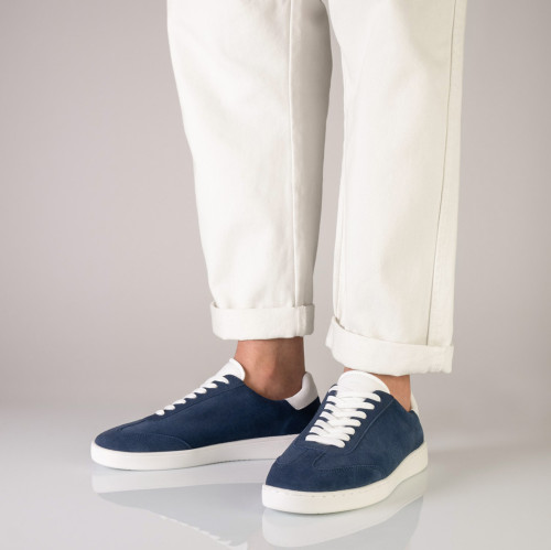 Anna Kern Suny Herren Dance Sneakers 7405 - Azul/Branco