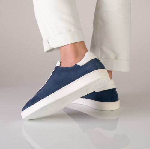 Anna Kern Suny Herren Dance Sneakers 7405 - Azul/Branco