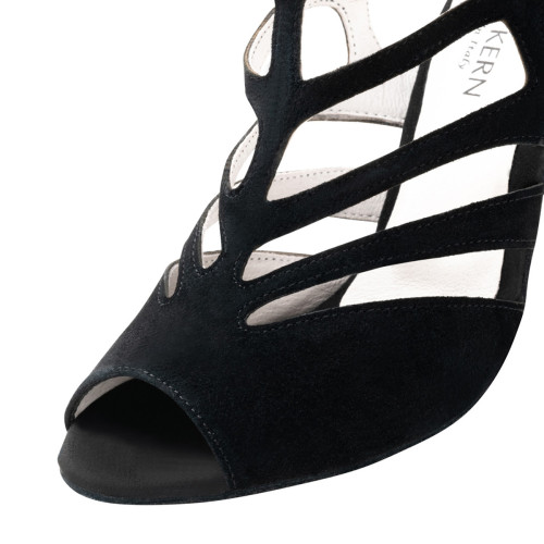 Anna Kern Sapatos de dança Jeanne - Camurça Preto - 7,5 cm [UK 6,5]