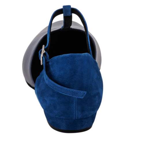 Rummos Mulheres Sapatos de Dança Carol - Pele Navy/Indico Azul - 2 cm