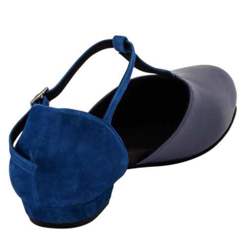 Rummos Mujeres Zapatos de Baile Carol - Cuero Navy/Indico - 2 cm