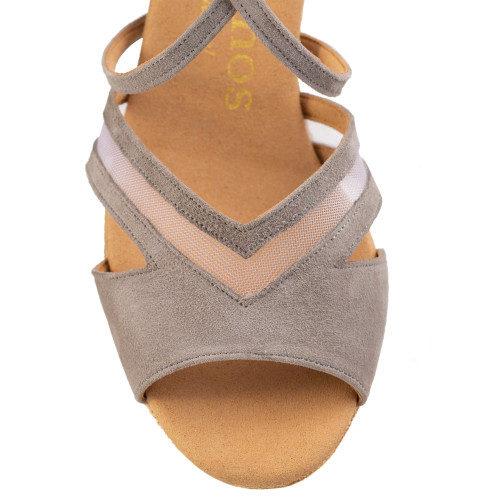 Rummos Women´s dance shoes Doris - Nubuck Gray - Normal - 50 Block - EUR 38.5