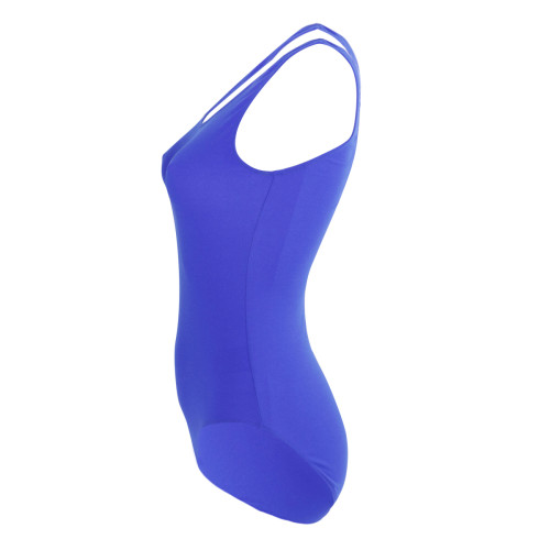 Intermezzo Damen Ballett Body/Trikot mit Tr&auml;gern schmal 3002 Body Lover Cam - Royal Blau (017) - Größe: M