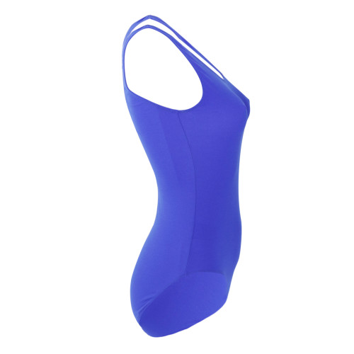 Intermezzo Damen Ballett Body/Trikot mit Tr&auml;gern schmal 3002 Body Lover Cam - Royal Blau (017) - Größe: M