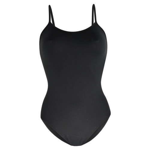 Intermezzo Mädchen Ballett Body/Trikot mit Spaghetti-Tr&auml;gern 3822 Bodymerstrap