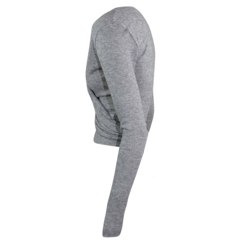 Intermezzo Ladies Ballet Wrap Cardigan long sleeves 6450 Jercruvisnac - Grey (033) - Size: S