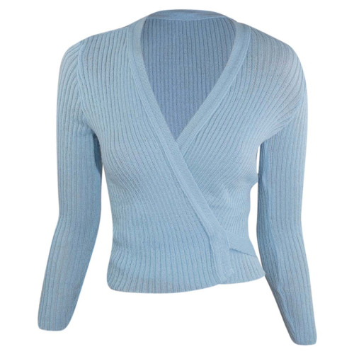 Intermezzo Ladies Ballet Wrap Cardigan long sleeves 6811 Jersey Elipor