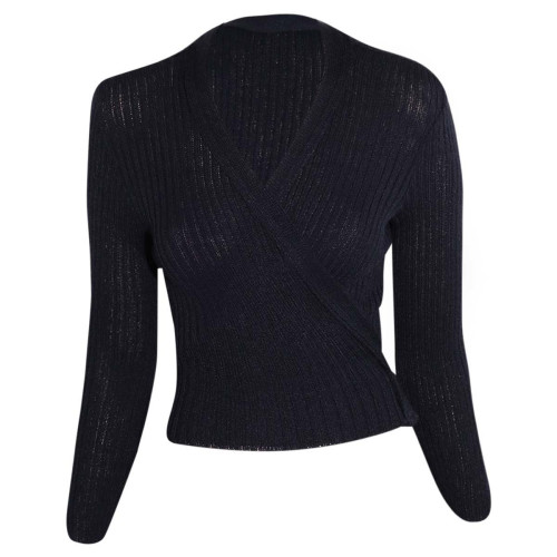 Intermezzo Ladies Ballet Wrap Cardigan long sleeves 6811 Jersey Elipor