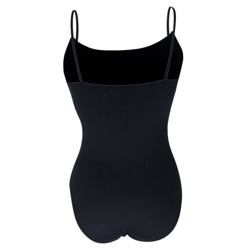 Intermezzo Ladies Ballet Body/Leotard with sleeves long 31183 Bodymerilstrap F - Black (037) - Size: S