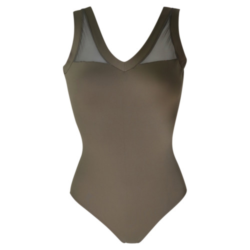 Intermezzo Mädchen Ballett Trikot/Body mit Tr&auml;gern breit 31416 Bodyuvered