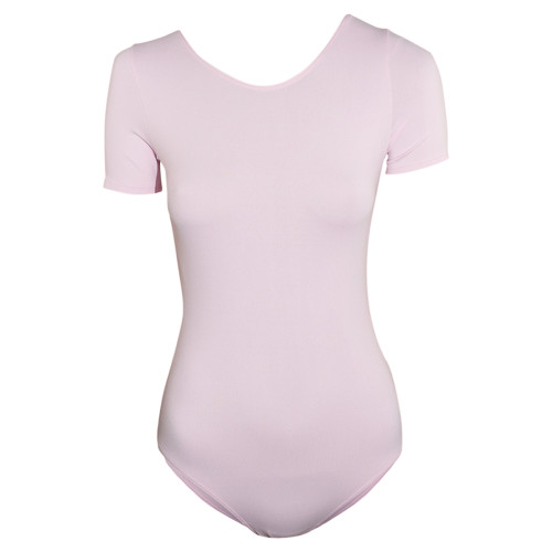 Intermezzo Damen Ballett Trikot/Body mit Ärmeln kurz 3673 Bodysup Mc