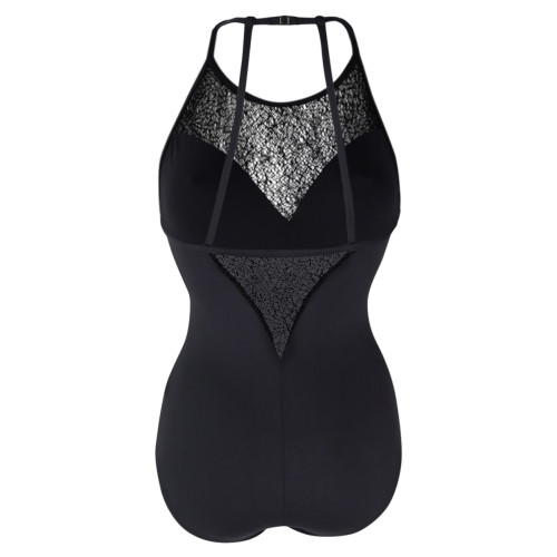 LULLI Dancewear Mujeres Ballet Body/Leotardo EDITH sin mangas - Color: Negro - Talla: M