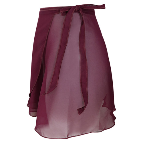 Intermezzo Ladies Ballet skirt/Wrap skirt 7555 Giselle - Granate (275) - Size: S