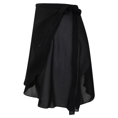 Intermezzo Ladies Ballet skirt/Wrap skirt 7555 Giselle - Black (037) - Size: S