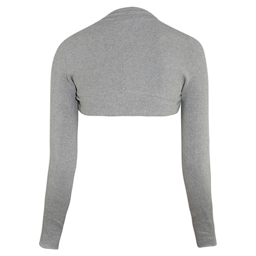 Intermezzo Damen Ballett Bolero/Schulterwärmer 6277 Mangasurlis - Grau (033) - Größe: L
