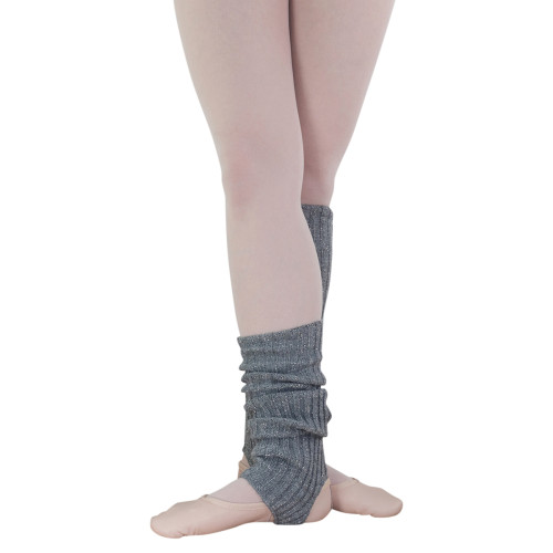 Intermezzo Damen Leg-Warmers 2663 Prelux - Farbe: Grau-Silber (072)