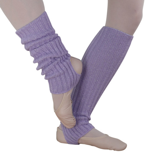 Intermezzo Damen Leg-Warmers 2663 Prelux - Farbe: Lila-Silber (308)