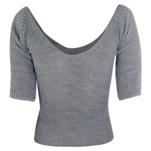Intermezzo Ladies Warm-up Top 6070 Jerleg - Grey (033) - Size: M