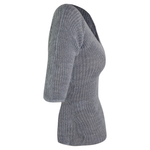Intermezzo Ladies Warm-up Top 6070 Jerleg - Grey (033) - Size: M