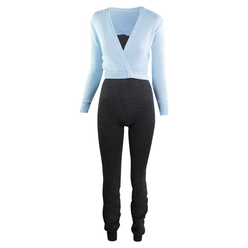 Intermezzo Mädchen Wärmeanzug 4000 Skinleg - Farbe: Dunkelgrau (188) - Größe: 10