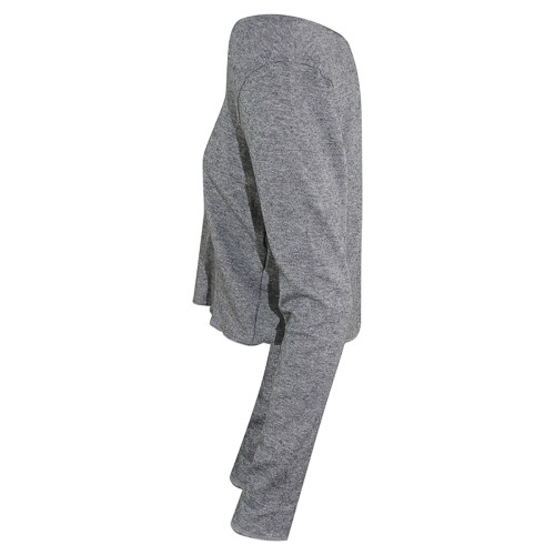 Intermezzo Ladies Ballet/Warm-Up Top long sleeves with round neck 6449 Topvisnac