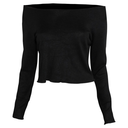 Intermezzo Ladies Ballet/Warm-Up Top long sleeves with round neck 6449 Topvisnac