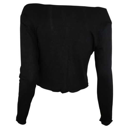 Intermezzo Ladies Ballet/Warm-Up Top long sleeves with round neck 6449 Topvisnac