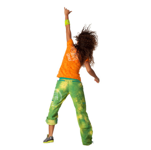 Zumba® Or - Feel the Thrill V-Neck [Extra Small] Final Sale