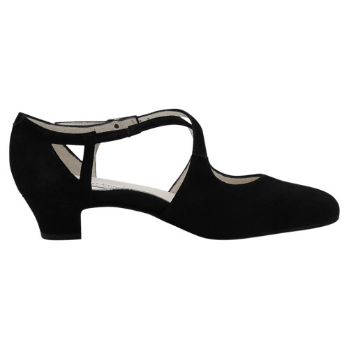 Werner Kern Mulheres Sapatos de Dança Gala - Camurça Preto  - Größe: UK 4,5