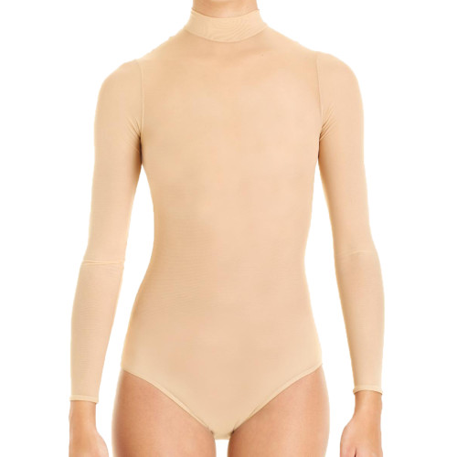 Intermezzo Ladies Ballet Body/Leotard with stand-up collar and sleeves long 3745 Bodytrans Ml