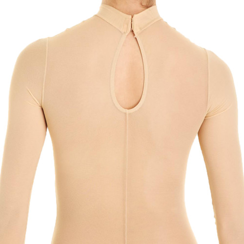 Intermezzo Mädchen Ballett Body/Trikot mit Stehkragen und Ärmeln lang 3745 Bodytrans Ml