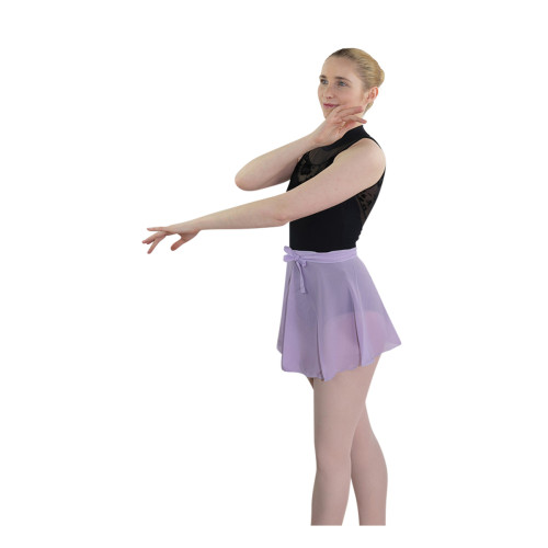 Intermezzo Damen Ballett Rock/Wickelrock kurz 7555 Giselle - Lilac (024) - Größe: S