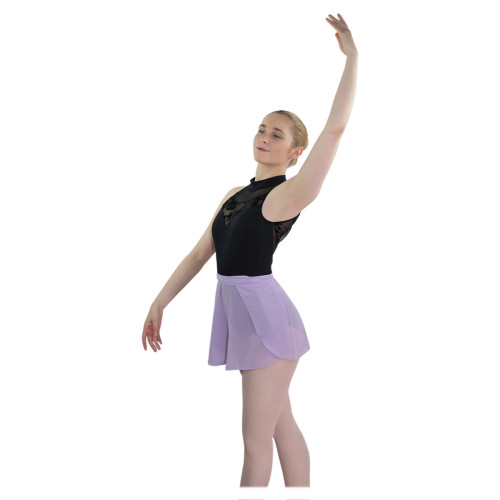 Intermezzo Damen Ballett Rock/Wickelrock kurz 7555 Giselle - Lilac (024) - Größe: S