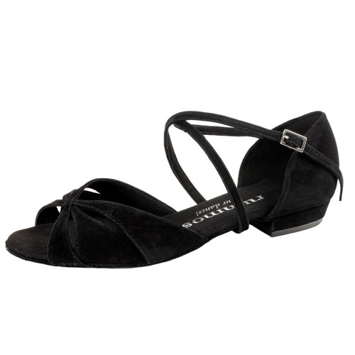 Rummos Mulheres Sapatos de Dança Lola - Nobuk Preto - Normal - 20 Block - EUR 39