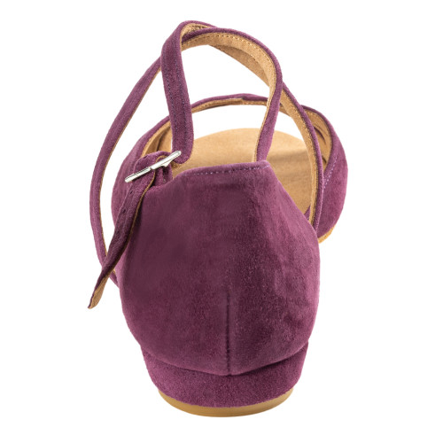 Rummos Mujeres Zapatos de Baile Lola - Nobuk Burgundy - Normal - 20 Block - EUR 38,5