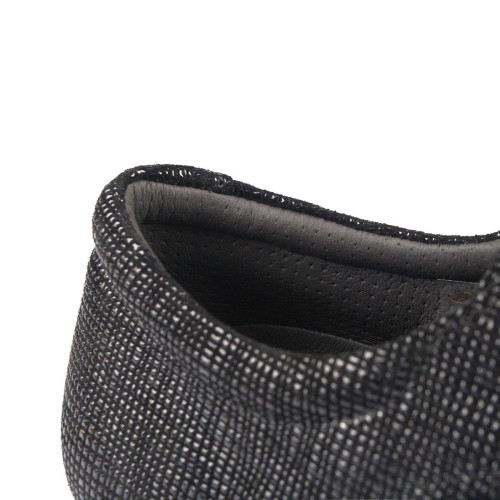 PortDance Hommes Chaussures de Danse PD030 - Néoprène/Nubuck Wendy Noir - 2 cm