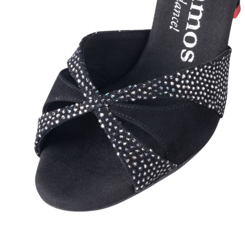 Rummos Women´s dance shoes Elite Paloma - Nubuck Black - 6 cm