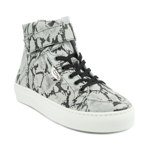 PortDance Unisex Jazz Sneakers PD HH003 - Zwart/Wijt